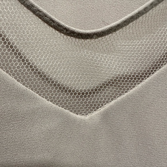 Babaton camisole tank tops with mesh detail. - Picture 4 of 4